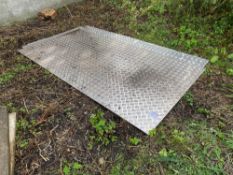 Quantity of checker plate