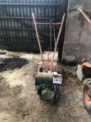 Pedestrian rotavator