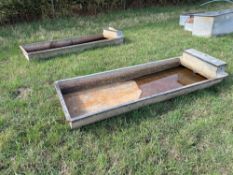 2No pig wallow troughs