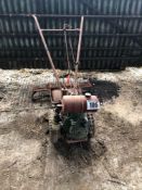 Pedestrian rotavator
