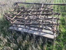 Zig-Zag harrows with stretcher