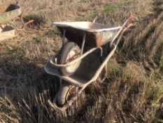 2No wheel barrows. NO VAT