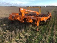 Simba DTX300 cultivator with 5 subsoiler legs, discs and packer. Serial No: 18010264 Manual in Offic