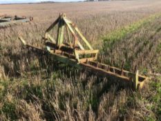 Dutch Harrow 9', linkage mounted