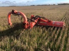 Kuhn TB211 2.1m hydraulic side offset flail mower, PTO driven