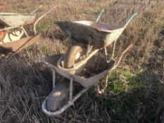 2No wheel barrows. NO VAT