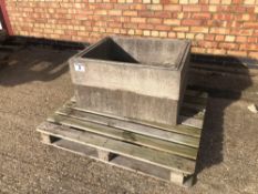 2No. concrete drain sections 28