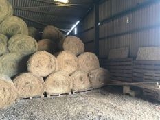 50 x 2021 5' Round Hay Bales