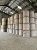 20 x 2021 Round Baled Hay From Organic AB8