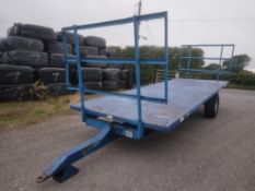 1989 AS Marston 20ft Single Axle Bale Trailer