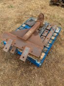 Misc. Cultivator Heavy Duty Rear Drawbar