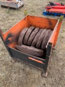 Qty. Cambridge Rolls Rings and Discs in Metal Stillage