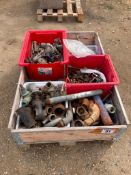 Qty. Metal Water Pipe Fittings and Bends