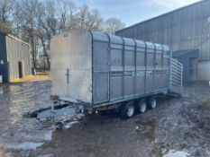 2010 Ifor Williams 14ft Livestock Trailer