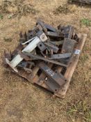 Qty. Quivogne Cultivator Rear Drawbars