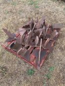 Qty. Quivogne Tinemaster Cultivator Feet