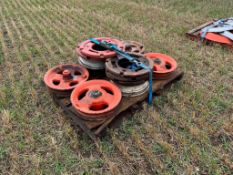 Weights Assorted and Fordson Cast Wheel Weights