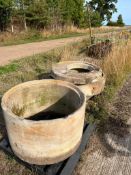 2 No. Concrete Manhole Sections & Lid