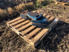 7No. Ford wafer weights