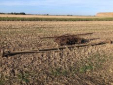 Zigzag harrows with bar