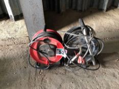 2No extension cables, single phase