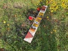 Trailer light board and lights