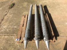 3 x Grain ventilation spears