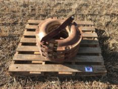 6 x Ford wheel weights