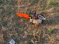 Stihl 009 petrol chainsaw with 12