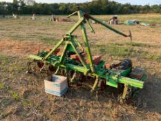 Matco 6 row sugar beet drill, linkage mounted.  Manual in Office