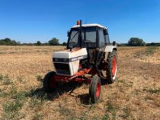 1982 David Brown 1390 2wd diesel tractor with single double acting spool on 7.50-16 front and 8.3R44
