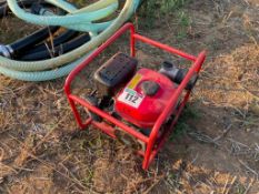 Clarke 6.5hp petrol water pump with 2