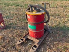 The Dry Muck Sucker grain vacuum, single phase