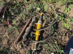 Hydraulic top link and top link