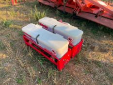 2No Stocks AG Micro-Meter seeders with pipework, control box, single motor and auto shut off. Contro