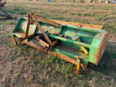 Rekord TSN250 2.5m flail mower, linkage mounted. Serial No: 005489