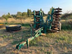 Cousins Packa-rolla hydraulic folding cultivator