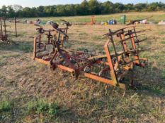 Springtine cultivator 9ft, linkage mounted