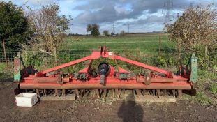 1997 Kverneland PHB 18S 400 4m power harrow. Serial No: 971432