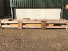 New Holland TX65 unloading auger and tube.