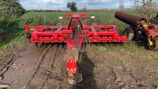 2015 He-Va 4m disc roller, visual and electronic depth control management, on the farm from new. Ser