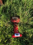 Massey Ferguson number plate holder