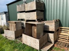 21No fruit box pallets 1m x 1.2m x 0.67m