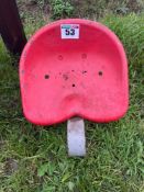 Massey Ferguson seat with bracket