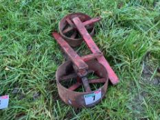 2No. Implement depth wheels