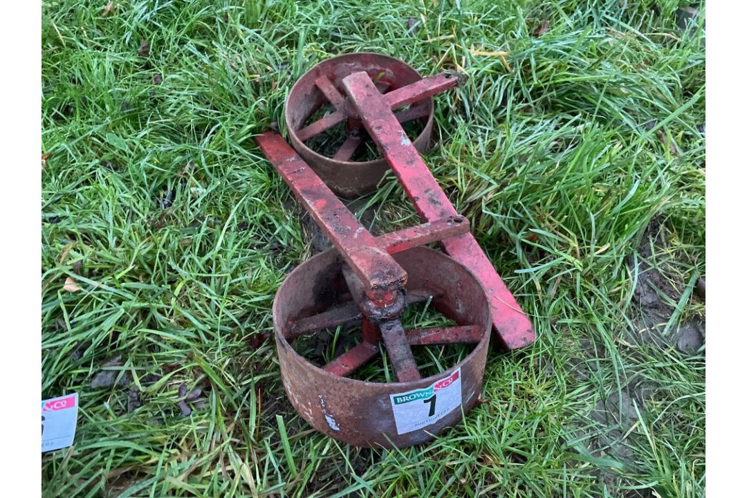 2No. Implement depth wheels