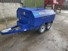 2009 1000L (220 Gallons) Chieftain Trailed Diesel Bowser and Pump - May 2009 - Serial No.