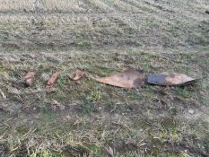 Lemken plough parts. No VAT on this lot.