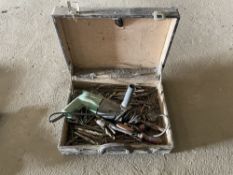 Hitachi Electric Hand Drill and Drill Bits - not tested