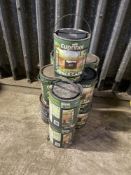 Quantity of Cuprinol Fence Paint - Unused